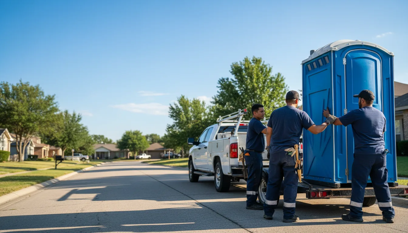Portable Toilet Rental in Colcord, OK near me